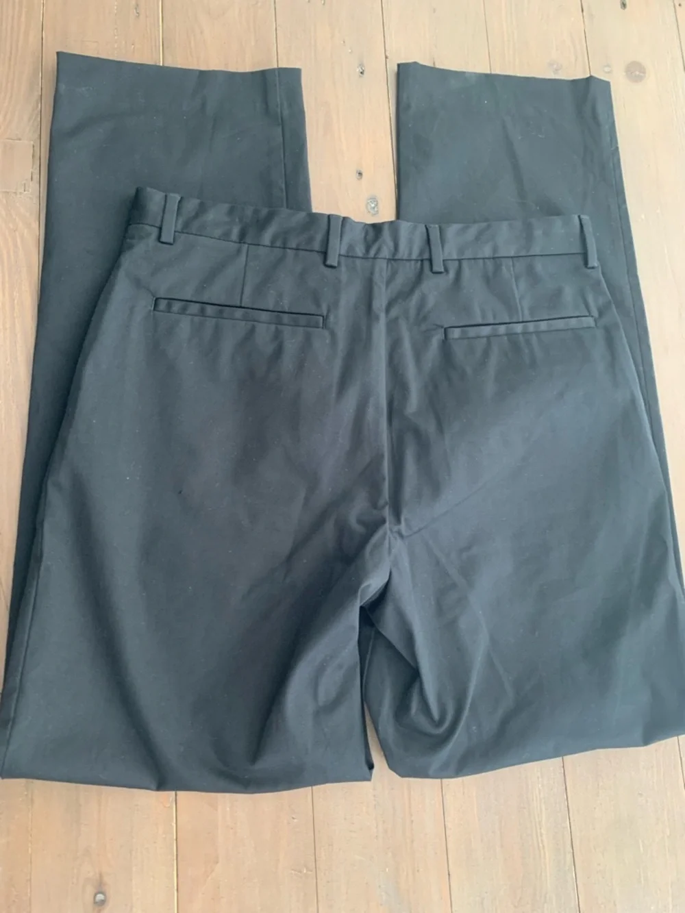 Theory Mens Laurence Precision Twill pant trousers black NWT